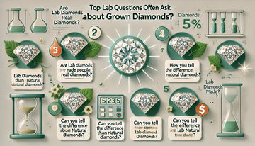 Top 5 questions about lab diamonds.