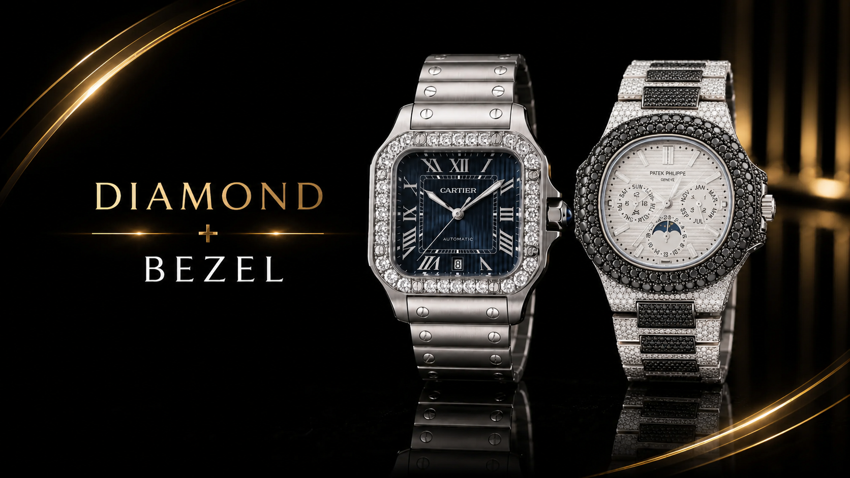 Diamond Watch + Bezel — $899