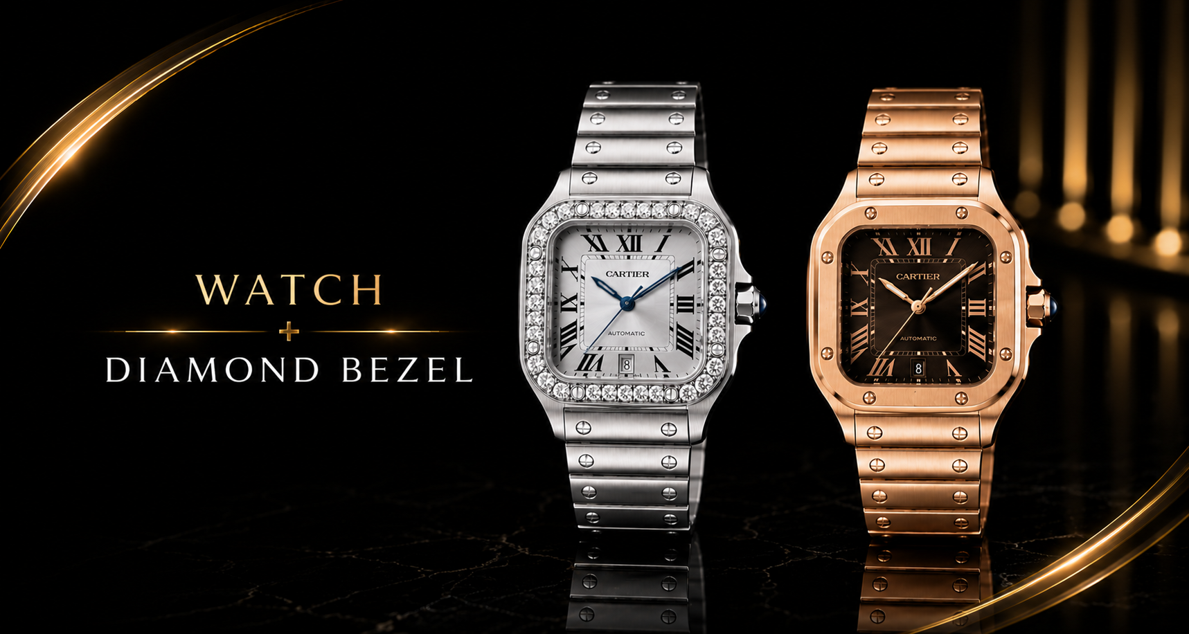 Watch + Diamond Bezel — $499