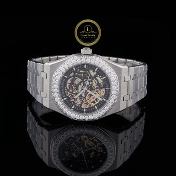 Latest Iced Out Diamond Watch Big Dial VVS1 Diamonds Hip Hop Luxury Men’s Watch by Ivevar