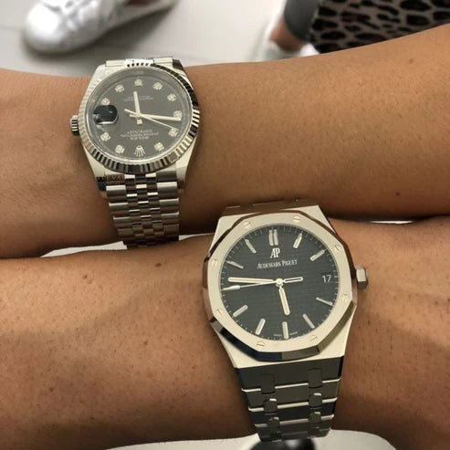 Executive Icons Luxury Watch Collection Diamond Date Elegance Meets Modern Royal Oak Sophistication