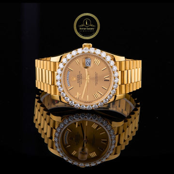Where Edge Meets Elegance - Bespoke Diamond Watch Men's Watch by Ivevar