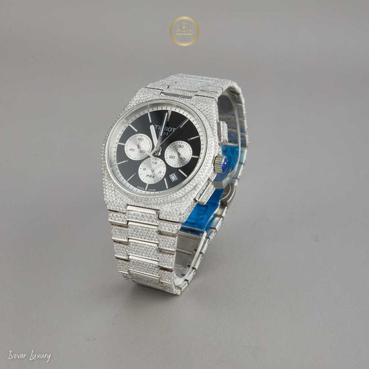 Bling Chronograph Luxury Iced Out Diamond Watches Ivevar