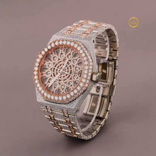 Premium Diamond Watch Iced Out Watch by Ivevar Ultimate Luxury Timepiece