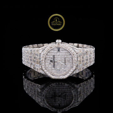 The Ultimate Iced Icon Full Diamond Watch Brilliance by IVEVAR Luxury Rich text editor