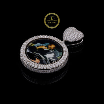 Keep the Memories Close Lab Grown Diamond Heart Pendant Flex By Ivevar