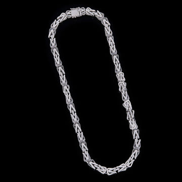 Iced Rope Style Lab Grown Diamond Chain Premium Custom Jewelry By Ivevae