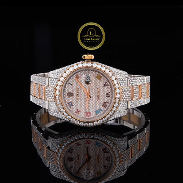 The Diamond Watch Standard Iconic Iced-Out Roman Edition By Ivevar