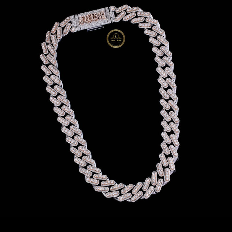 Luxury VVS1 Lab Grown Diamond Cuban Chain Custom Iced Out Necklace for Men