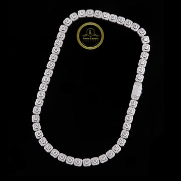Crafted to Stun Lab Grown Diamond Iced-Out Tennis Chain for Ultimate Drip By Ivevar