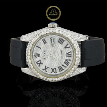 The Hustler’s Heirloom – Precision Mechanical Diamond Watch with VVS Ice