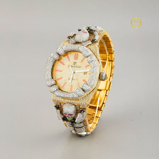Customized Full Iced Out Luxury Watch Diamond By Ivevar Collection