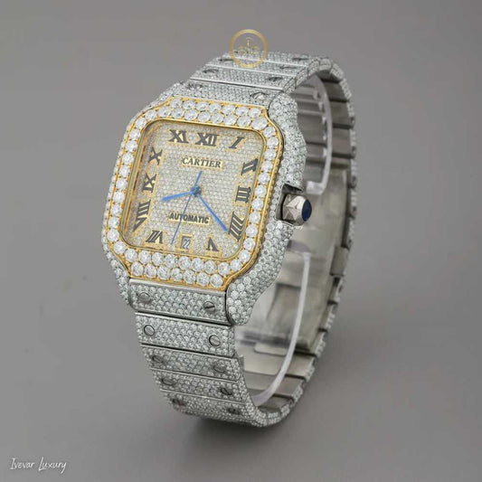 The Golden Majesty - A Diamond-Studded Timepiece That Embodies Royal Elegance and Unmatched Craftsmanship