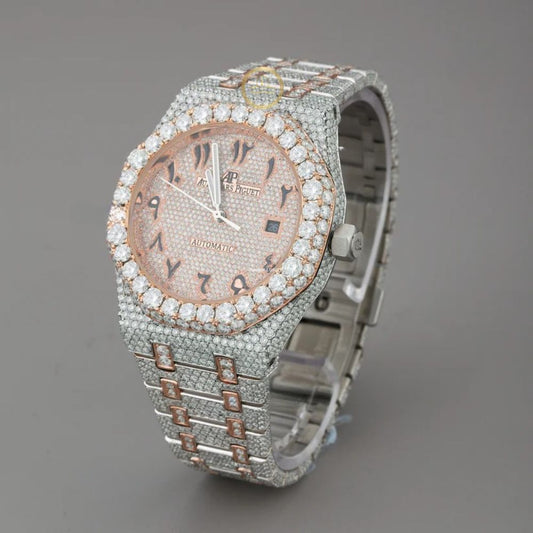 Men’s Iced Out Watch – Full Diamond Luxury Timepiece by IVEVAR