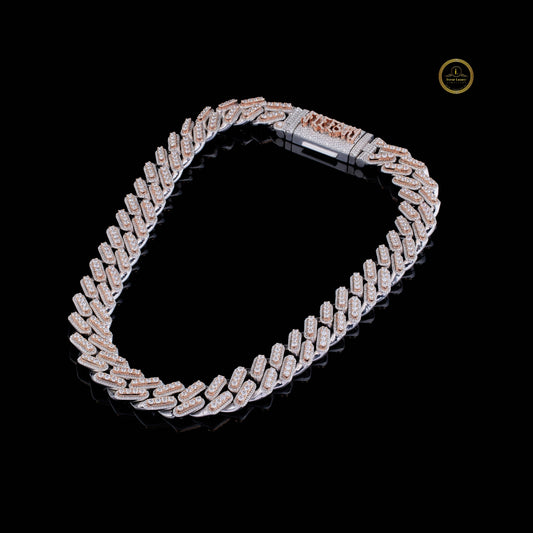 Heavyweight Iced Out Moissanite Diamond Cuban Chain Built by IVEVAR Luxury