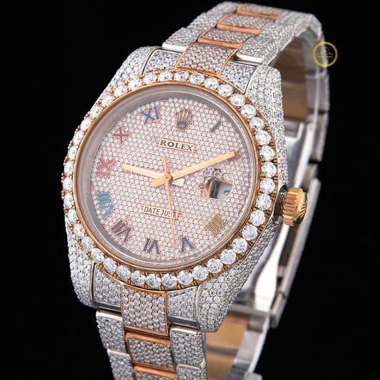 The Diamond Watch Standard Iconic Iced-Out Roman Edition By Ivevar