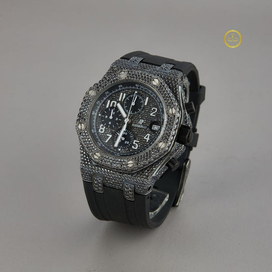 Premium Diamond Luxury Watch Rubber Band by Ivevar Collections