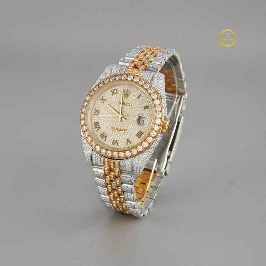 Men's Luxury Iced Out Watch - IVEVAR Diamond Full Coverage Watch
