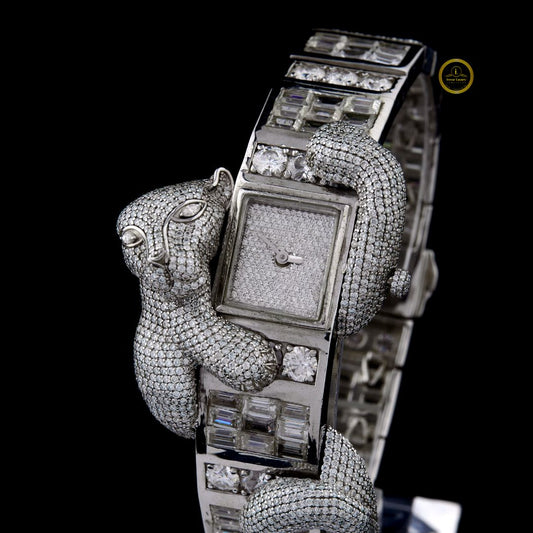 Mechanical Bling Redefined Custom VVS Diamond Watch Iced Out Timepiece