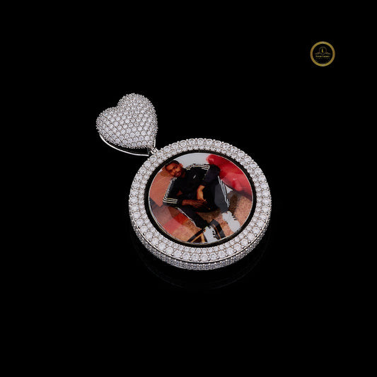 Keep the Memories Close Lab Grown Diamond Heart Pendant Flex By Ivevar