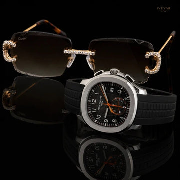 Performance Luxury Watch And Crystal Sunglasses Set Men's Collection By Ivevar