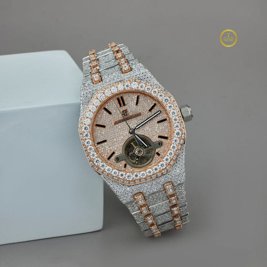 Stunning Iced Out Luxury Diamond Watch by Ivevar Elegant & Ethical