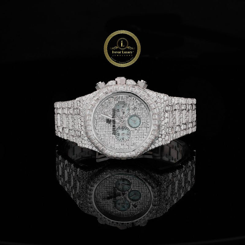Luxury Custom Diamond Gold Watch for Special Events Exclusive Design by Ivevar