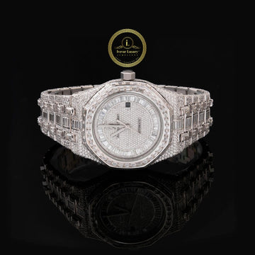 Ivevar's Night & Day Masterpiece Diamond Watch with Luminous Hands