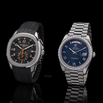 Executive Elite Collection Sport Chronograph And Moissanite Diamond Luxury Watch Set