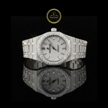 Elegant Men’s Diamond Watch Luxury Quartz Timepiece by IVEVAR