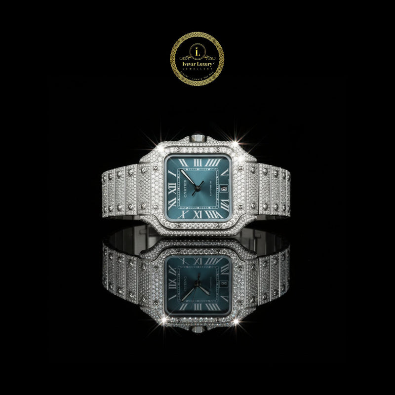 Every Second Sparkles with Precision as Diamond Watch Turn Time into Pure Luxury