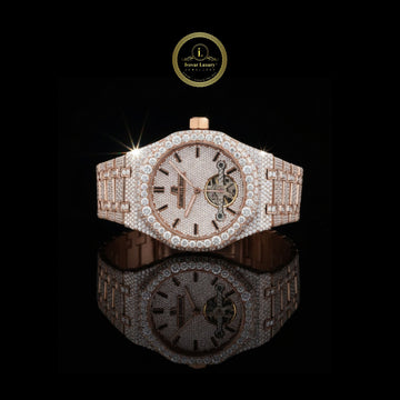 Stunning Iced Out Luxury Diamond Watch by Ivevar Elegant & Ethical