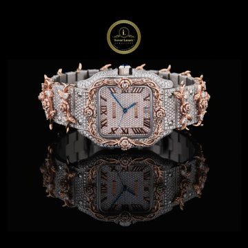 Royal Elegance Redefined The Diamond Watch Embellished Masterpiece of Precision and Power