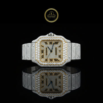 The Golden Majesty - A Diamond-Studded Timepiece That Embodies Royal Elegance and Unmatched Craftsmanship