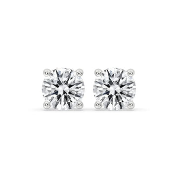 2.00 TCW Luxury Round Cut Moissanite Diamond Stud Earrings with Timeless Shine By ivevar