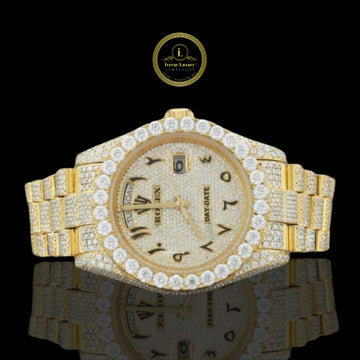 IVEVAR Men's Dress Watch - Premium Stainless Steel Crystal Quartz Watch for Professionals