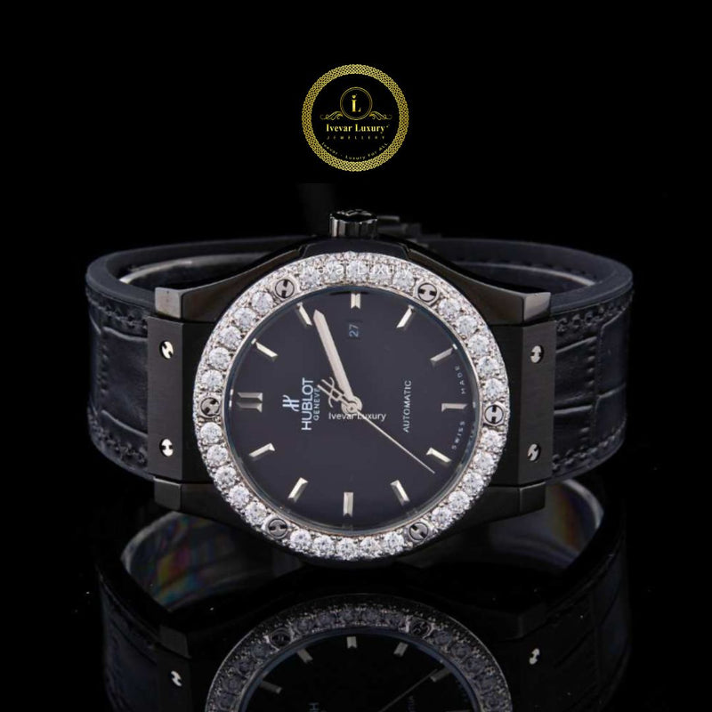 Ivevar's Hip-Hop Horology VVS Diamond Mechanical Watch for Heavy Hitters