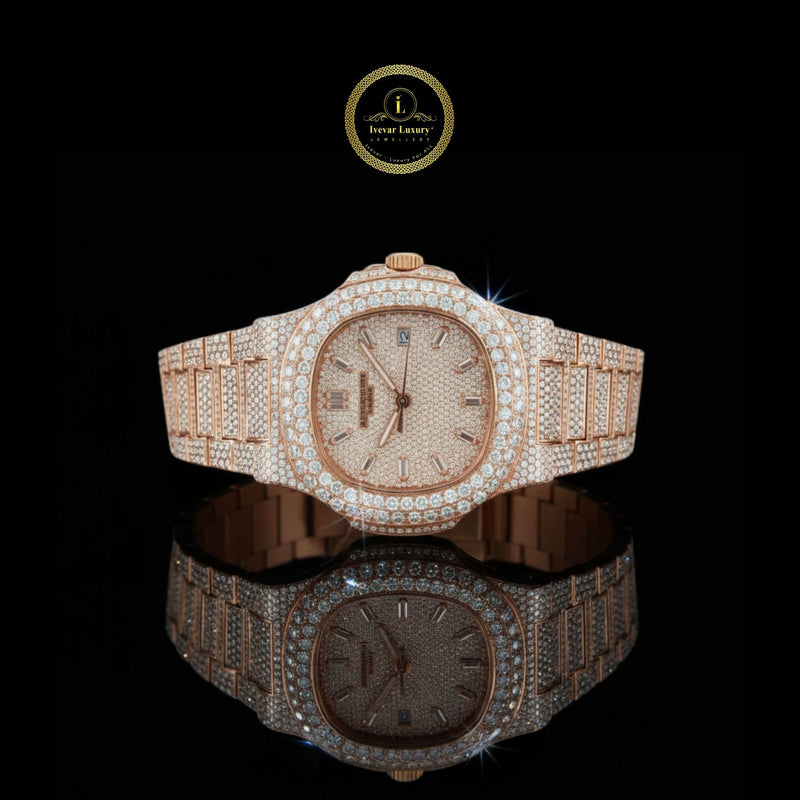 Eternal Radiance Diamond Watch – A Timeless Symphony of Brilliance and Elegance