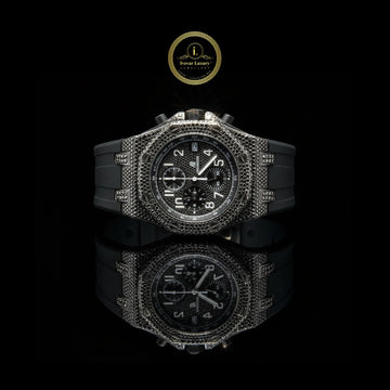 Premium Diamond Luxury Watch Rubber Band by Ivevar Collections