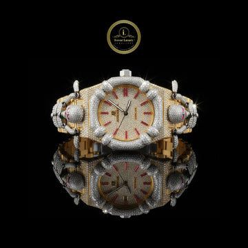 Customized Full Iced Out Luxury Watch Diamond By Ivevar Collection