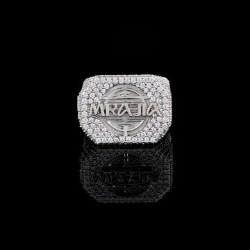 3.10 TCW Luxury Custom Ring with Lab Grown Diamond Hip Hop Bling Masterpiece by Ivevar