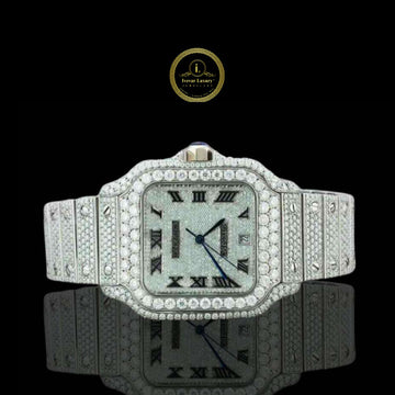 Diamond Defense Mode - Full Ice-Out Watch Built for Victory