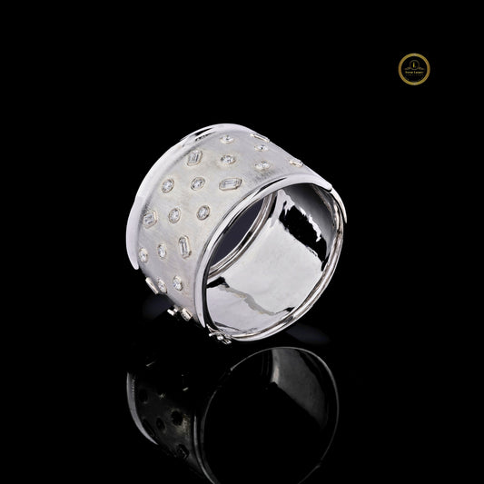 2.75 TCW Bold Lab Grown Baguette & Round Diamond Bracelet Modern Iced Style by Ivevar Luxury