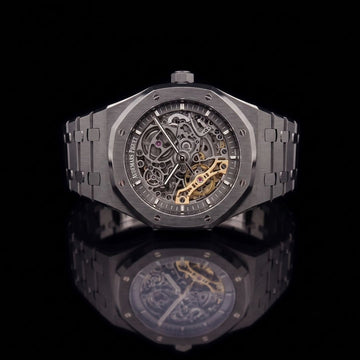 Skeleton Dial Automatic Octagonal Stainless Steel Sports Watch