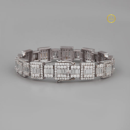 Exquisite Lab-Created Diamond Bracelet  Handcrafted Luxury By Ivevar