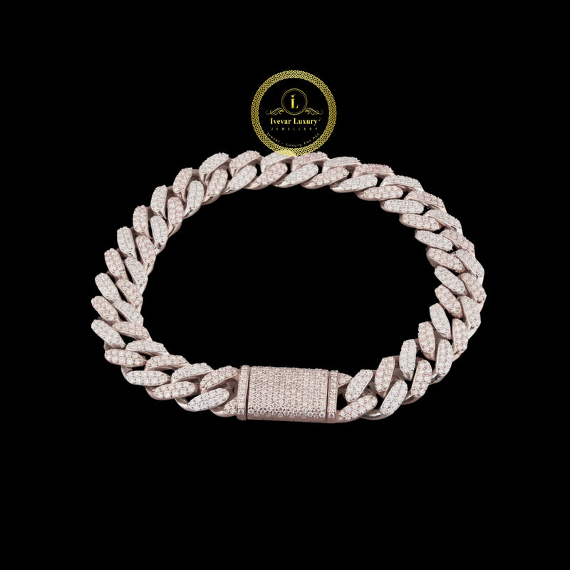 VVS Moissanite Hexagon - Modern Diamond Tennis Bracelet