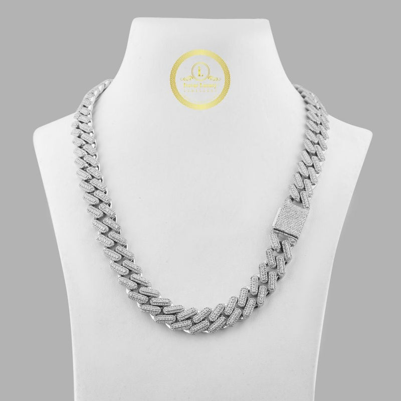 Bespoke Lab Diamond Cuban Chain Handcrafted Luxury Jewelry by Ivevar