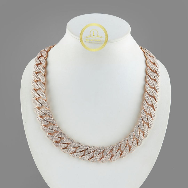 Hip Hop Custom Cuban Chain – Lab Grown Diamond Created Diamonds & Premium Craftsmanship