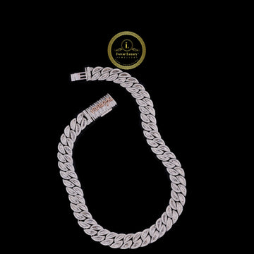 Iced Out Cuban Chain That Turns Heads Custom Drop By IVEVAR Luxury