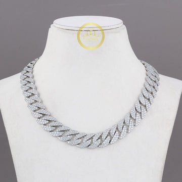 Personalized Lab-Grown Diamond Cuban Chain – Custom by Ivevar